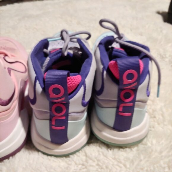 Avoli Mid Retro Future Volleyball Shoes- Pink/Purple & Lavender Field Trip 10.5 - Picture 5 of 16